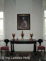 Tovačov, Zámek - interiér - vídeňské křídlo